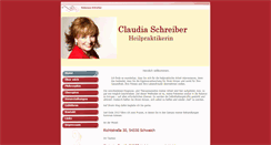 Desktop Screenshot of heilpraxis-schreiber.de